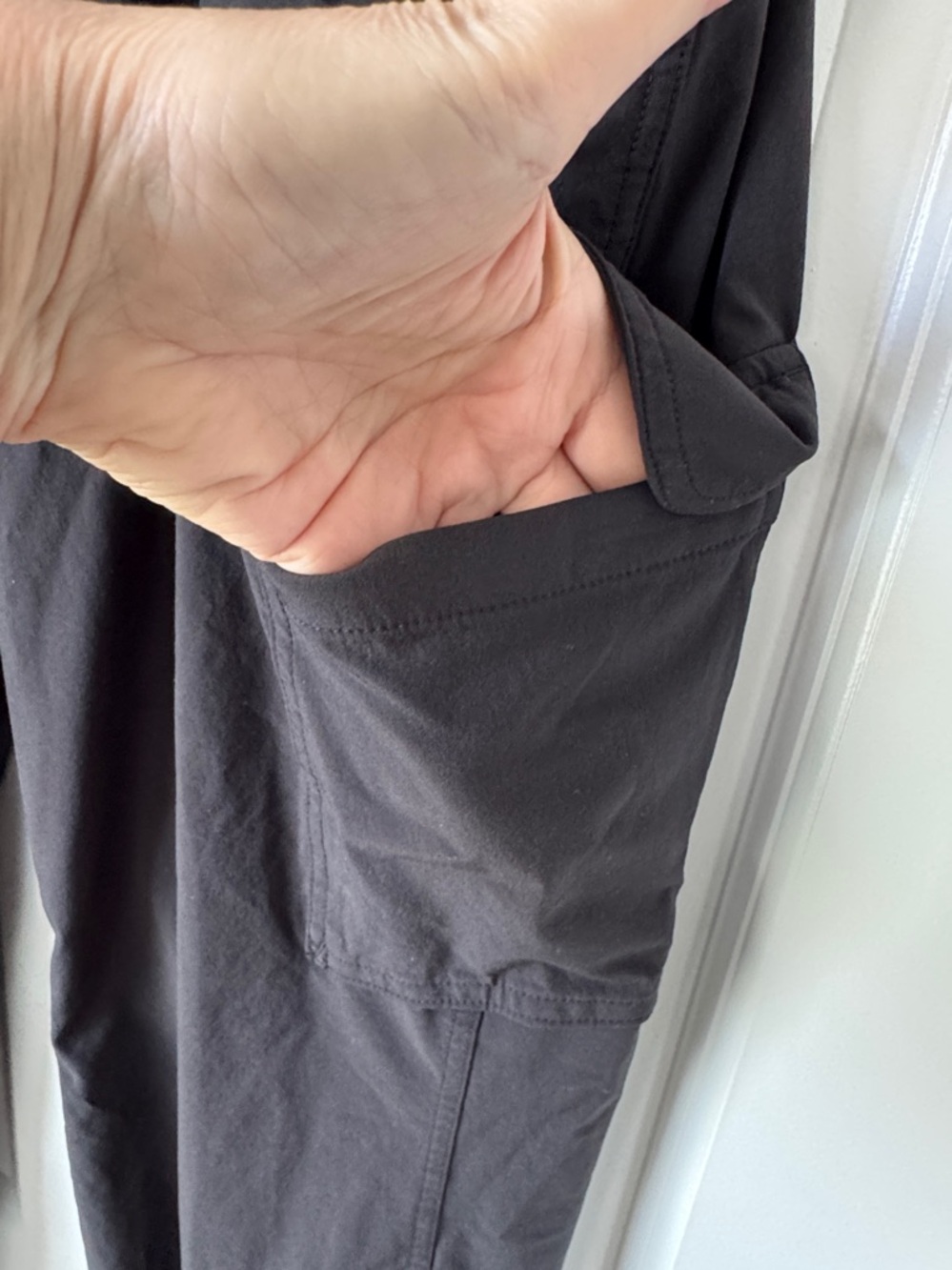 Eddie Bauer Departure Ankle Pants‎ - Black - Large - Picture 3 of 7